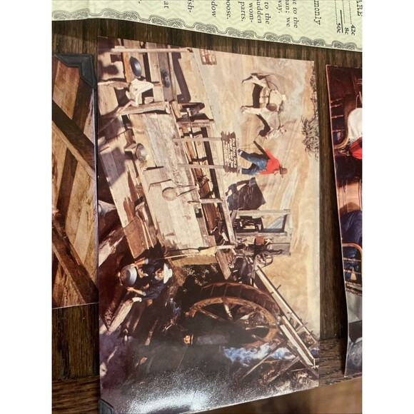 Vintage Knotts Berry Farm Park Brochures Map Menu Postcards 1950's 6 Pieces - Picture 3 of 14